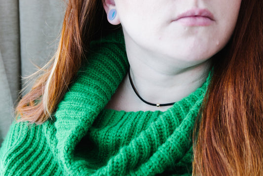 Choker met kraal