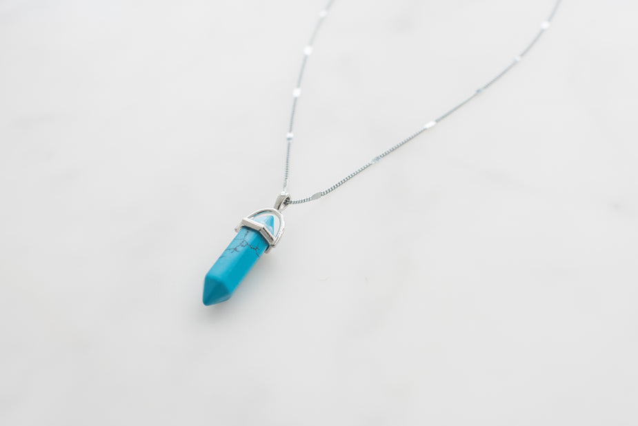 Edelsteen ketting