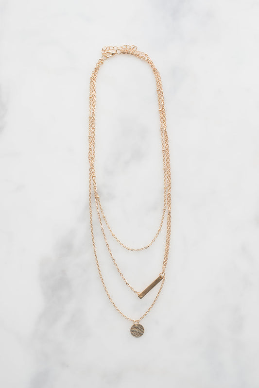 Sierlijke gouden ketting