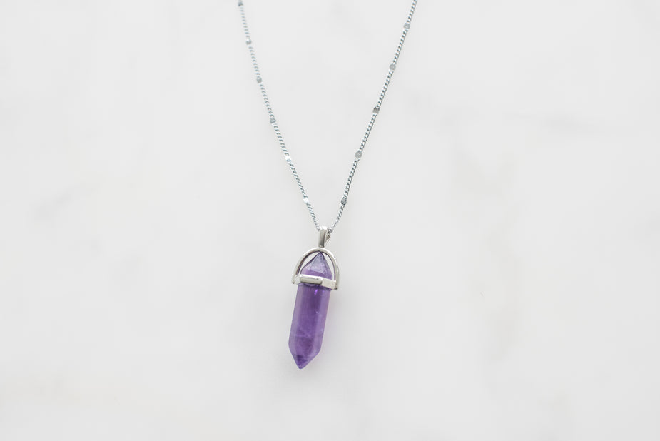 Edelsteen ketting